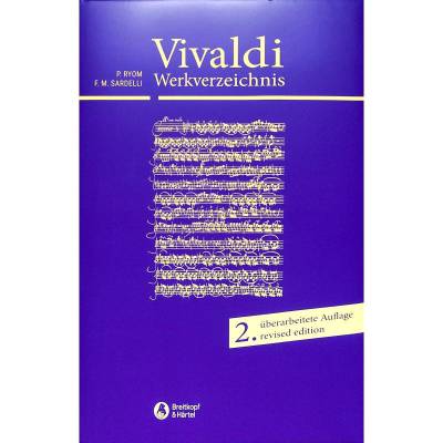 Vivaldi Werkverzeichnis